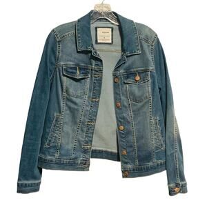 Women's SONOMA Jean Jacket S Blue The Everyday Jacket Classic Boho Festival